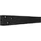 Ekena Millwork Hidden Floating Steel Heavy Duty Bracket w/ Flange, Powder Coated Black 2 1/2"W x 18"D x 1 1/2"H BKTM02X18X01HFPBL - alternate 5